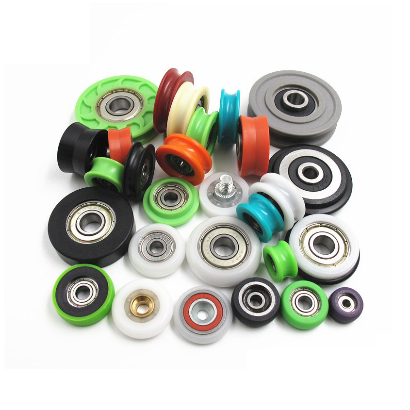 Sliding Nylon Door Rollers 0.02kg Weight Low Friction ODM Modern Design