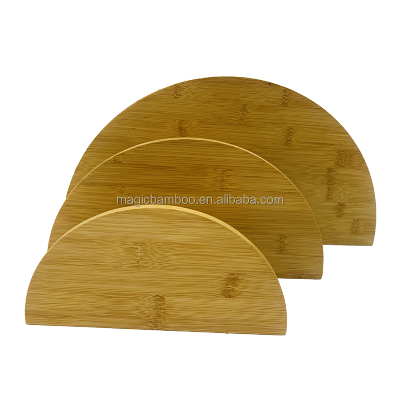 Hanging Bamboo Wall Shelves 3 Sizes of Solid Thick Design for Display and Storage
