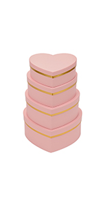 pink gift boxes