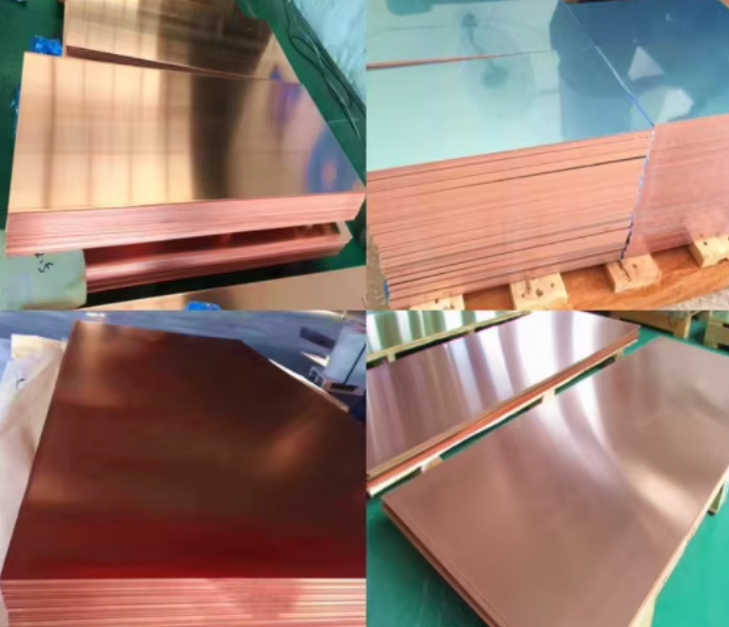 C1100 C18200 Copper Cathode Plate C70600 T2 C11000 C1221 Thick Copper Sheet