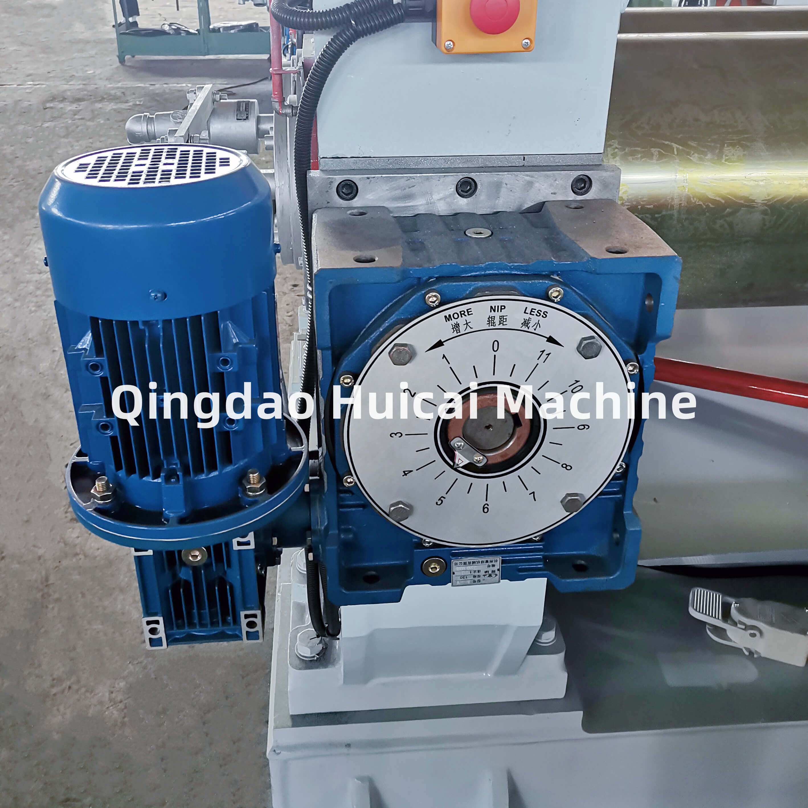 High Safety Level Rubber Mixing Mill Machine with Friction Ratio of Front Roll 1 1.27m/min