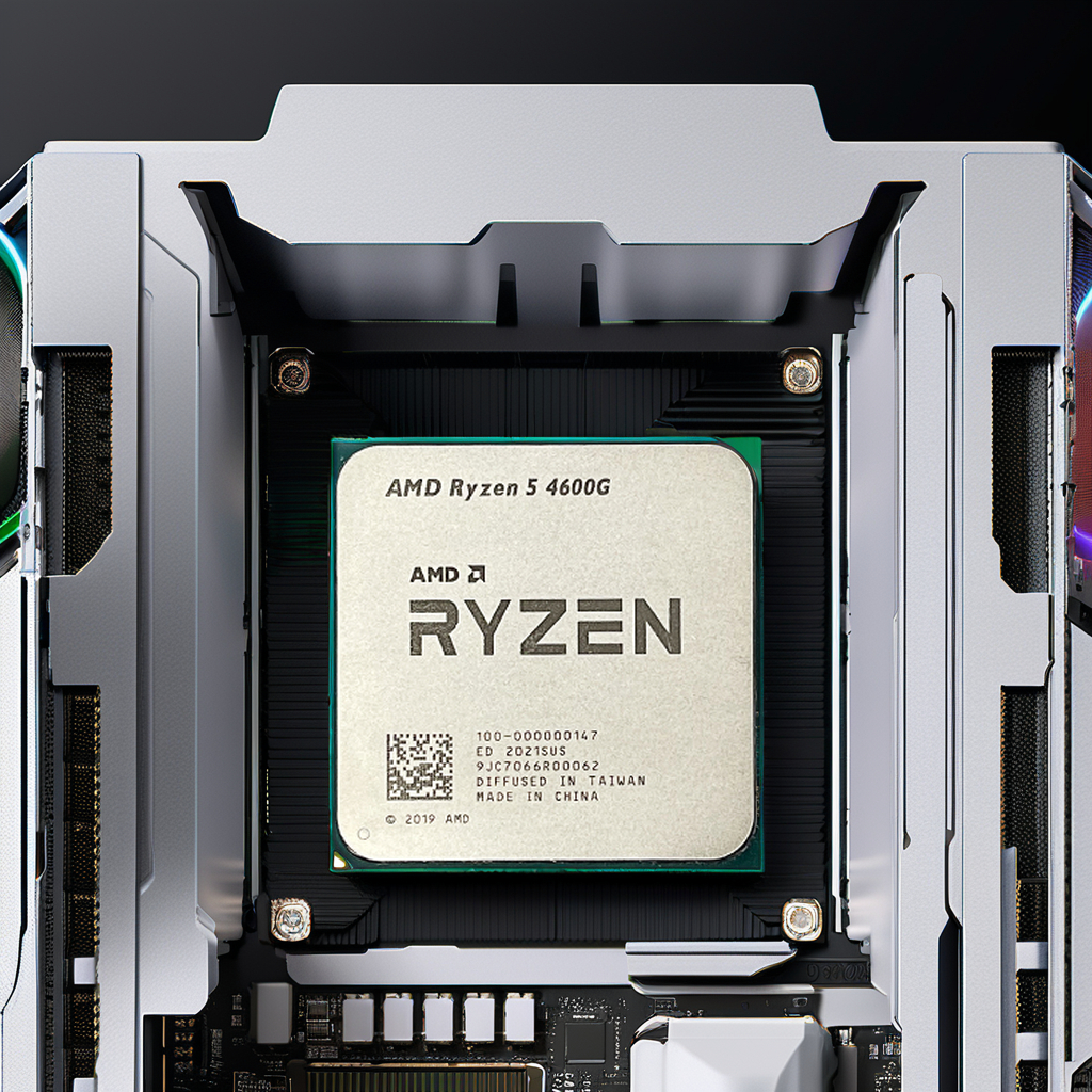 Brand New R5 4600G 7nm 6-Core 12-Thread 3.7GHz 65W Desktop Processor Intel AM4 Interface Boxed CPU for Laptop