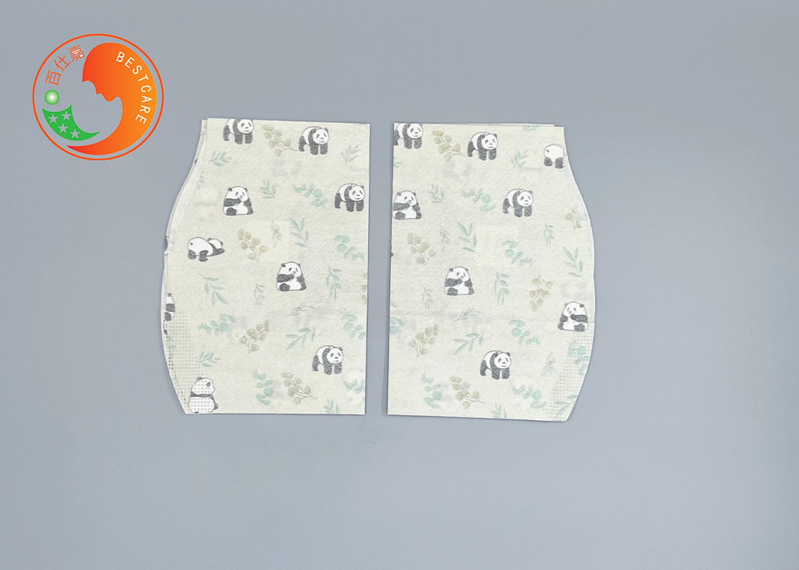 BPS BPA Free Custom Disposable Bibs Soft Care Dryness Sensitive Skin Anti Slip