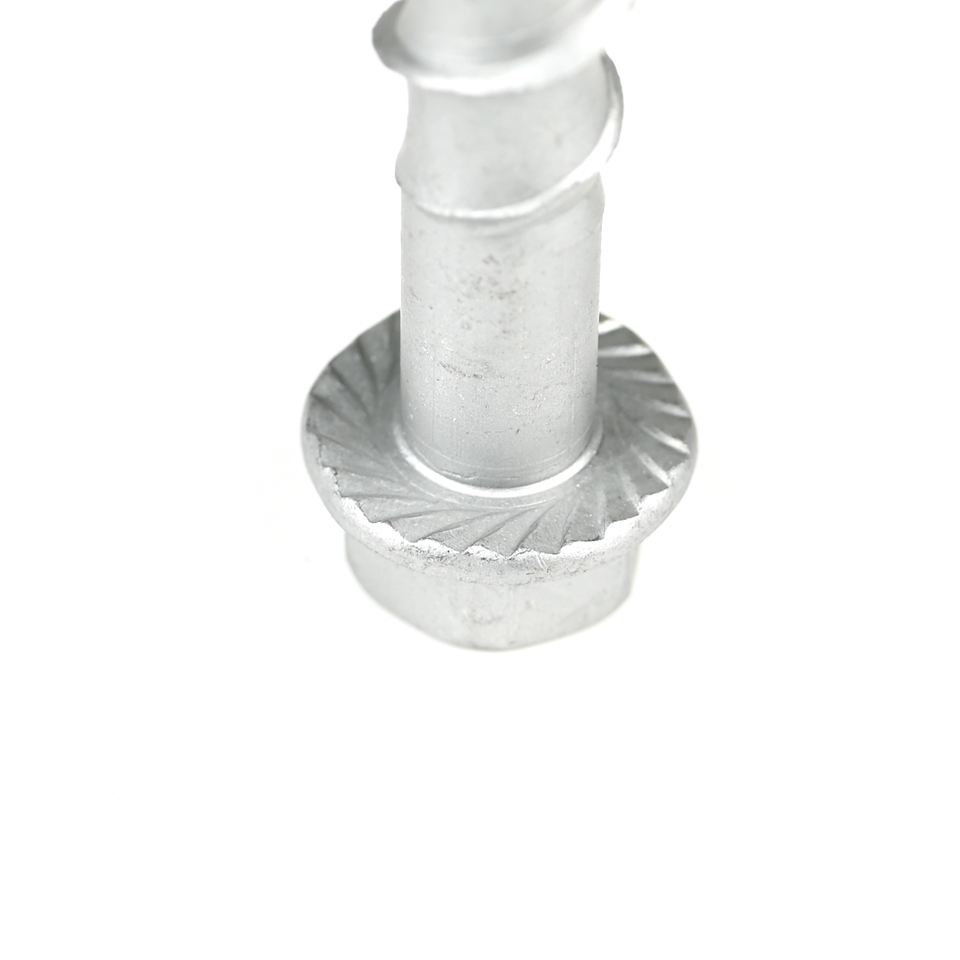 ZINC Large Diameter Flange Hex Head Stainless Steel Concrete Screw Bolt Anchor For Tunnel Decorative Plate