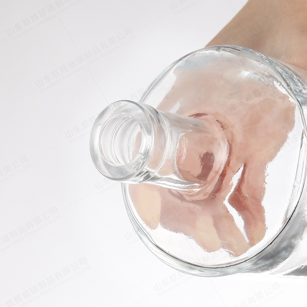 High Flint 100ML 500ML 750ML Glass Bottle for Beverage Fruit Juice Wine Liquor Drinking