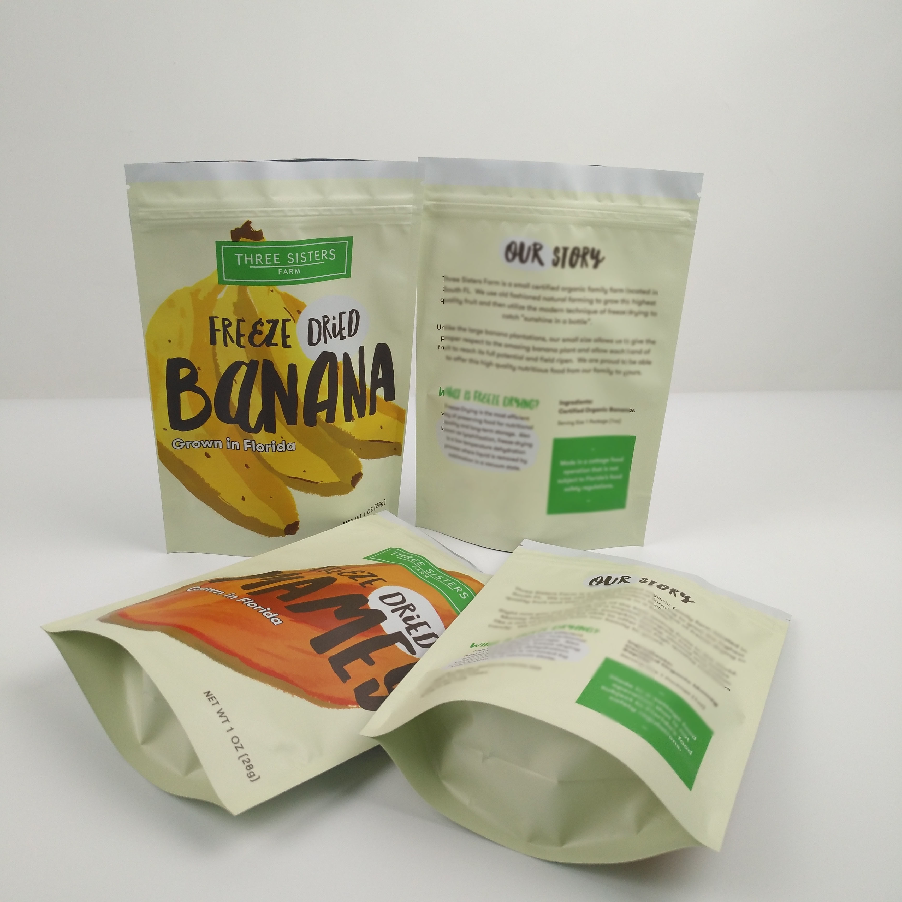 Colorful Printing Matt Finish Customized Size and Design Needs Aluminum Foil Mylar Doypack