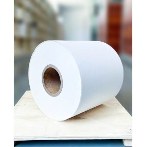 Buy cheap Hot Melt Glue Thermal Paper Jumbo Roll Labels Waterproof 70g surface thickness product