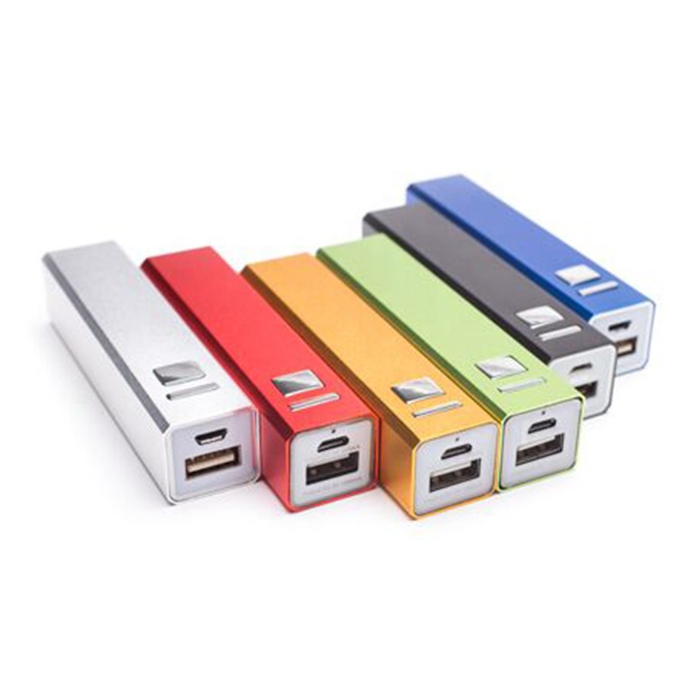 External Mobile Power Bank 2600 Mah Custom Portable USB Power Supply Battery