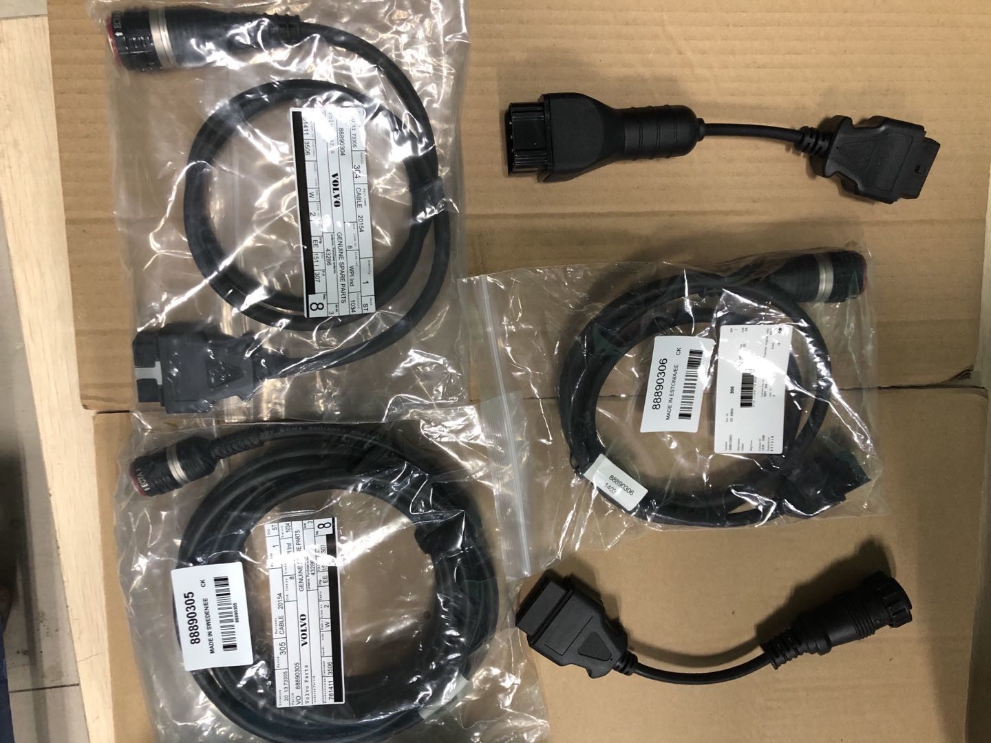 Excavator 88890305 Scanner Volvo Vocom Diagnostic Cables