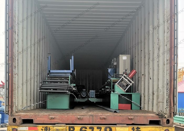 350mm Sheet Metal Profiling Machine Cr12 Shutter Profile Making Equipment