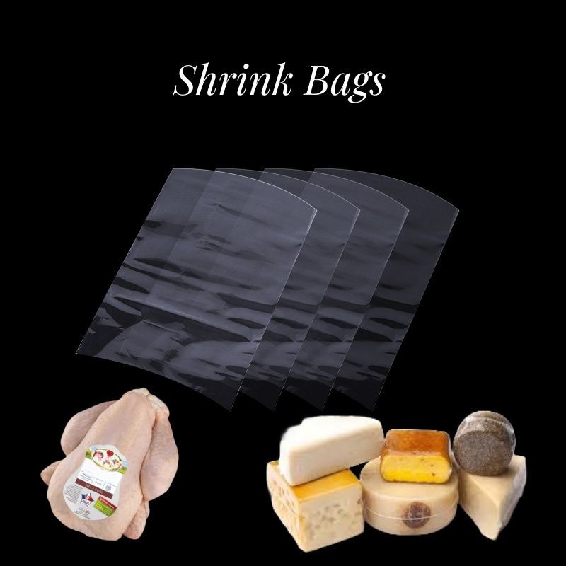 Pa Food Vacuum Plastic Polyolefin Shrink Wrap Bags Clear Transparent