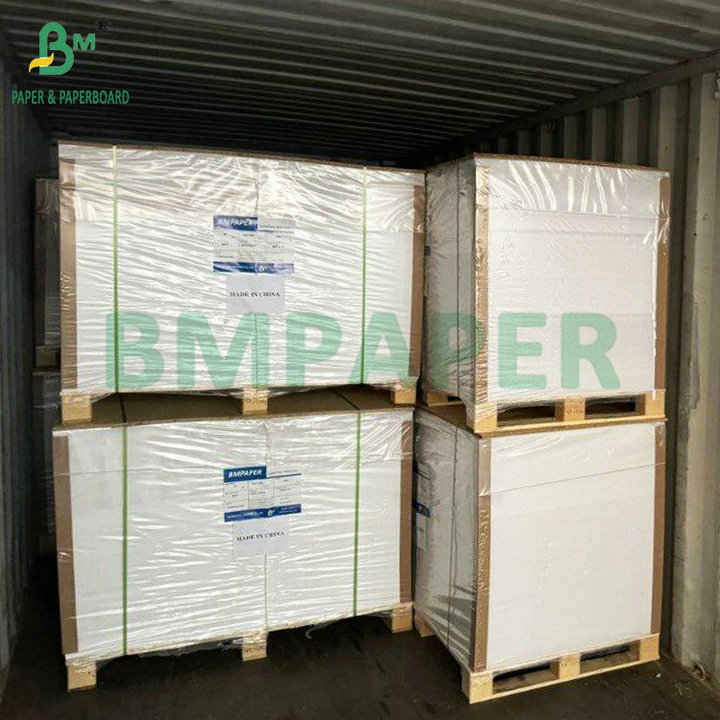 High White 70g 80g C1S One Side Gloss Art Paper For Labels Printing