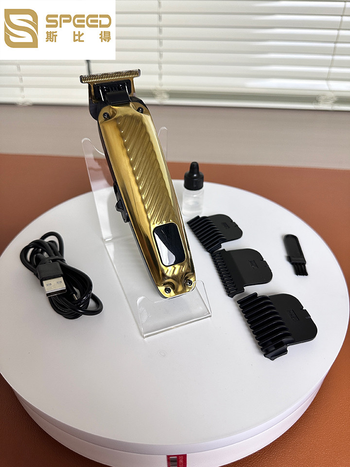 USB LR012 Cordless Trimmer Men Hair Clipper Portable