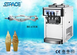 Commercial Table Top Ice Cream Machine , Soft Serve Ice Cream Equipment