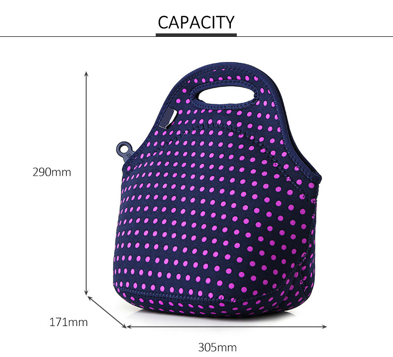 Waterproof Lightweight Women Lunch Insulated Cooler Bag