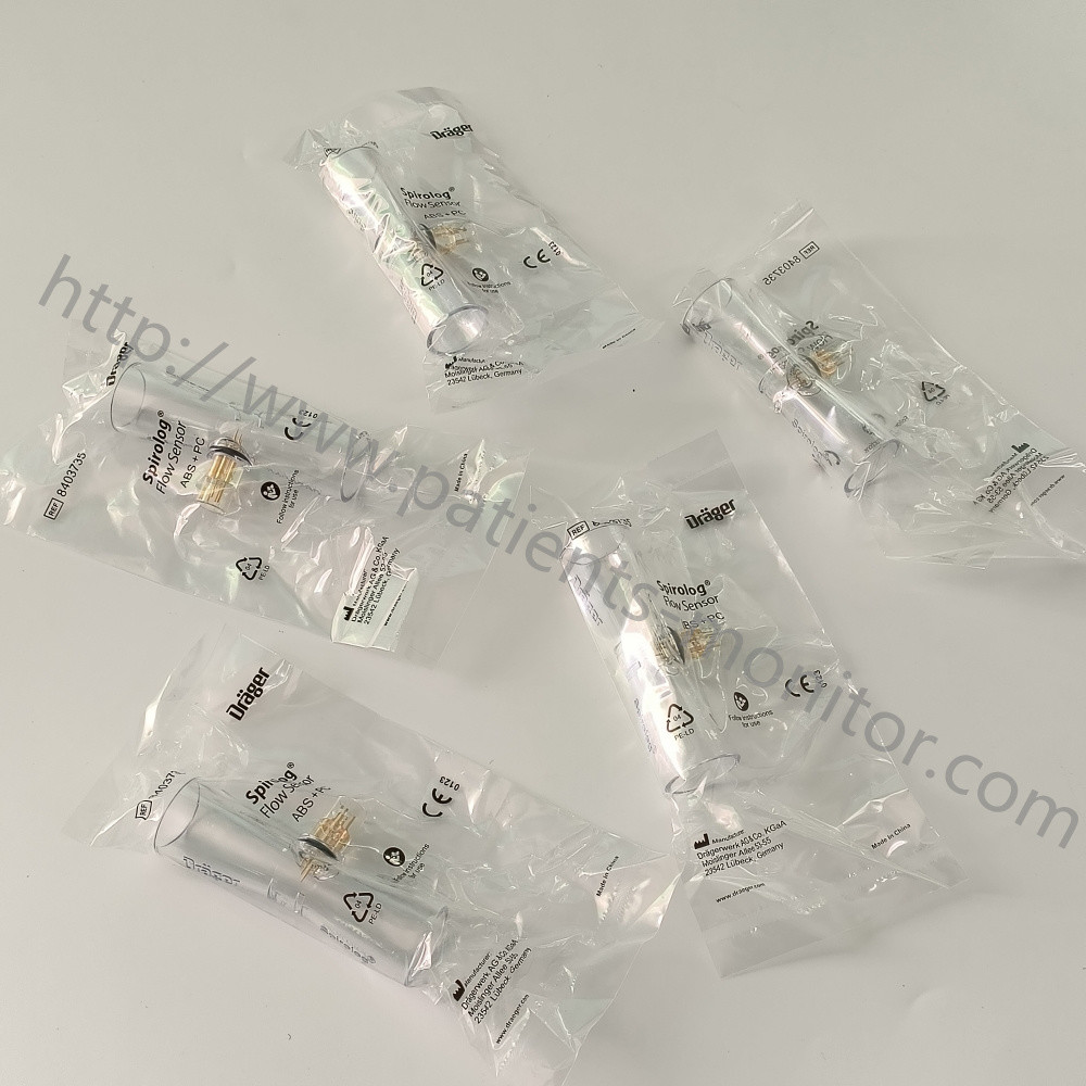 Drager Savina / Savina300 Ventilator Machine Spirolog Flow Sensor 8403735 Medical Equipment Parts