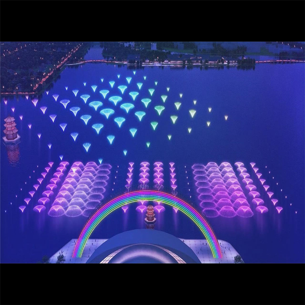 Laser Show&water Projector Software Colorful Musical Dancing Fountain
