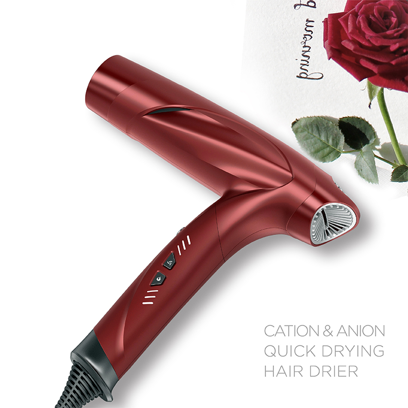 GUYLAND Hotel Hair Dryer 1800W Portable Foldable For Travel