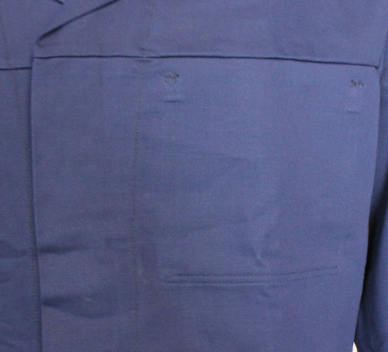 330GSM Anti-static Fabric Flame Retardant Twill 3/1 Work Clothes Coat