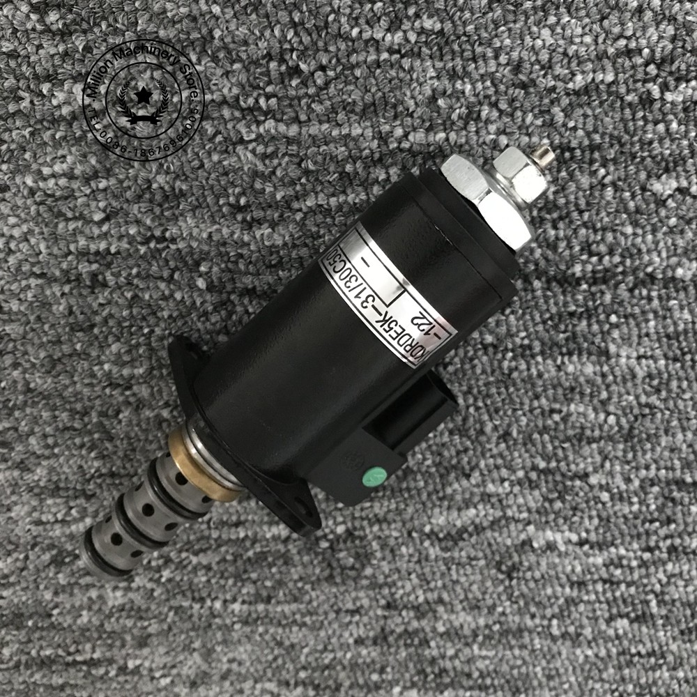 KDRDE5K-31 30C50-122 Excavator Solenoid Valve For Kobelco SK200-8 SY215-8