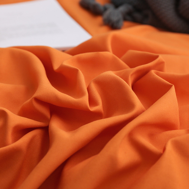 King Size Luxury Bedding in Solid Color Linen and Microfiber Comforter European Style