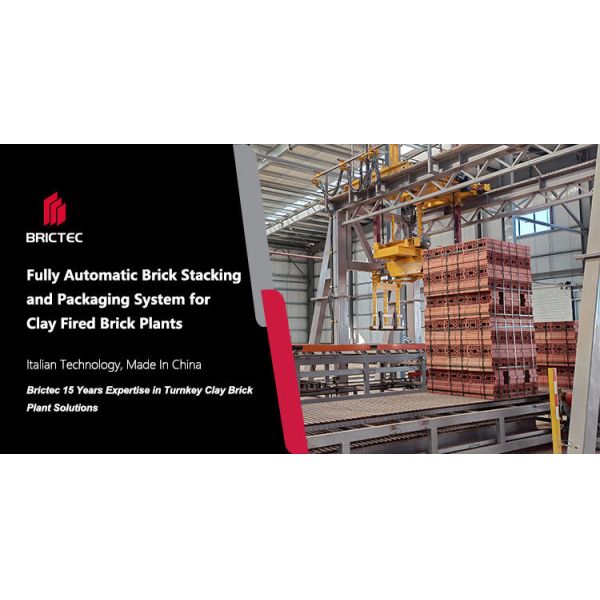 Fully Automatic Robot Loading Brick Packaging Machine with One-Touch Brick Type Switching for Efficient Brick Unloading System Fully Automatic Block