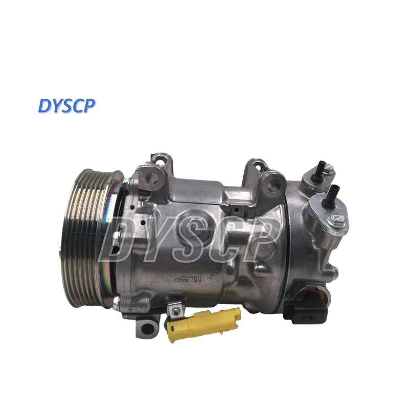 9675077280 Ac Compressor For Peugeot 408 2.0 2014 DS5 DS6 1.6t C4 7C16 6PK