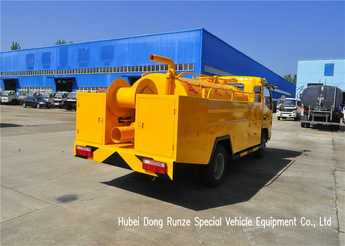 DFAC Septic Tank Truck For Suction And Jetting Sewer With Hydrojet