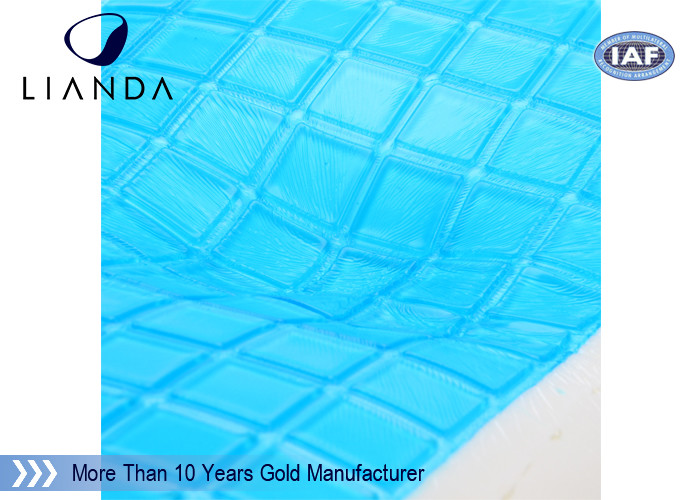 Wave shape Cooling gel memory foam pillow / adult king size cool gel pillow