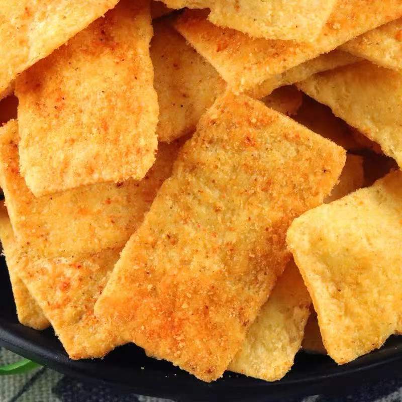 Wholesale the crispy snack Rice crust of 2022 in a variety of flavors