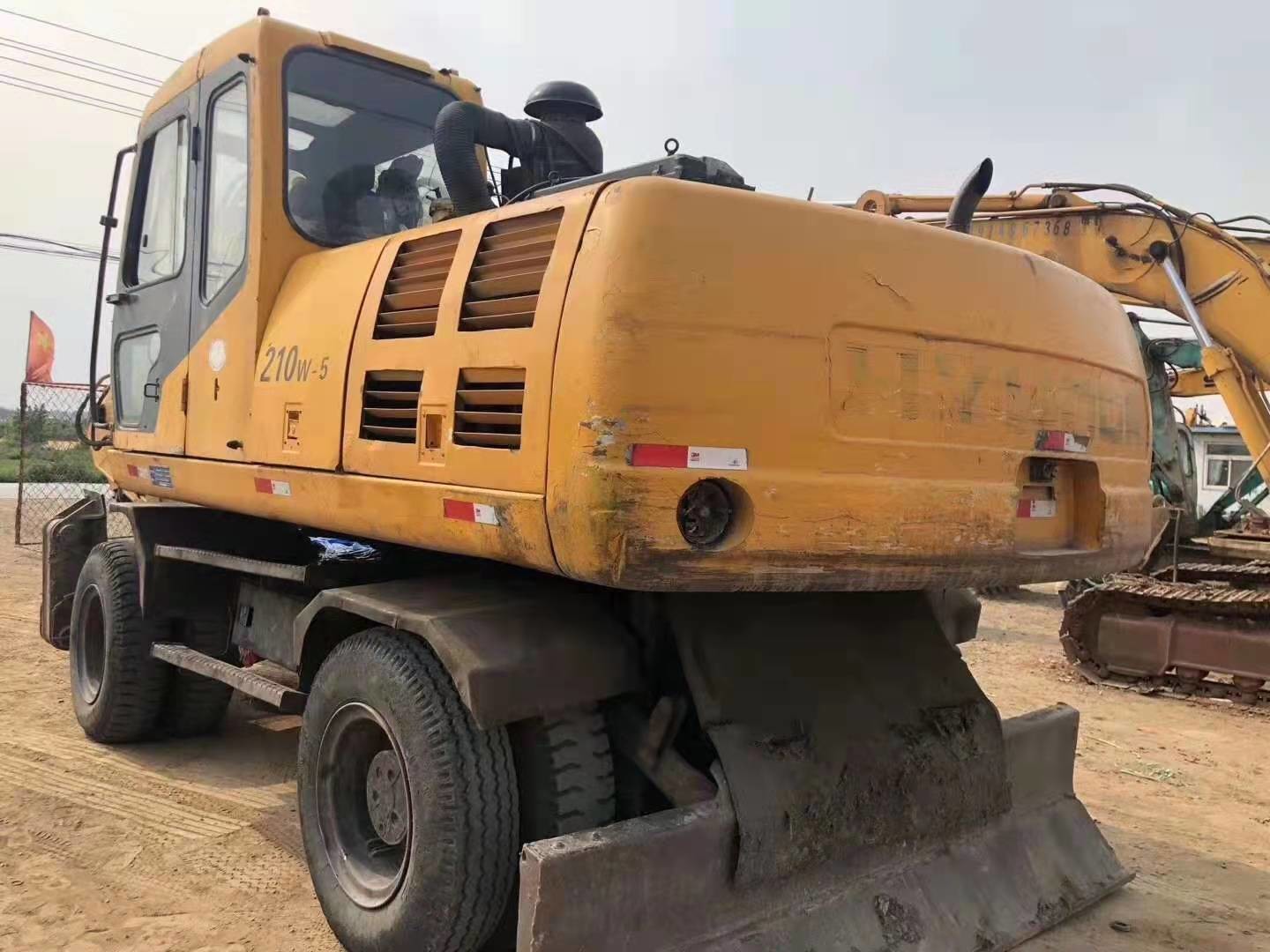 Japan Isuzu Engine 22T R225-7 Used Hyundai Excavator