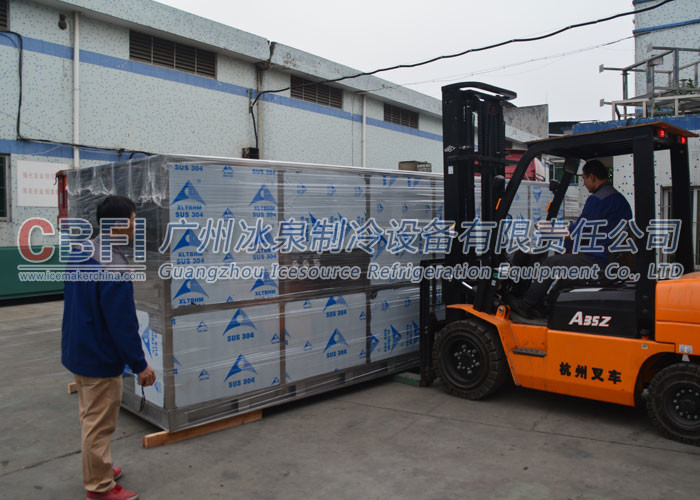 Middle east popular hot sale Ice Cube Machine Germany compressor