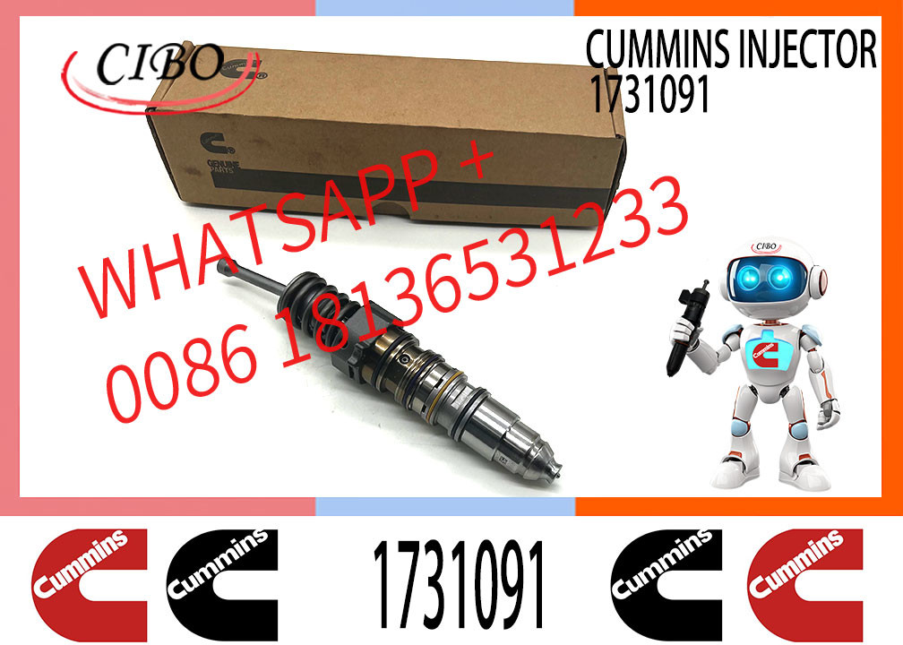 common rail diesel fuel injector 1731091 570016 1499714 1521977 1481827 4928262 4088327 4384260 4076 for Cum-mins Scania