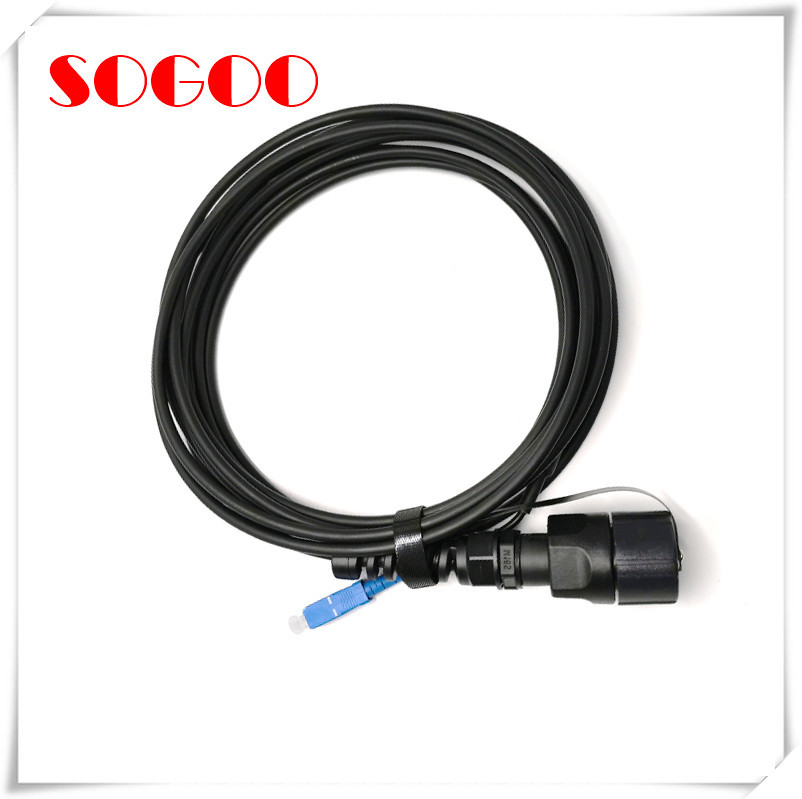 Outdoor 5G Telecom CPRI Armored Fiber Optic CPRI Duplex Patch Cords
