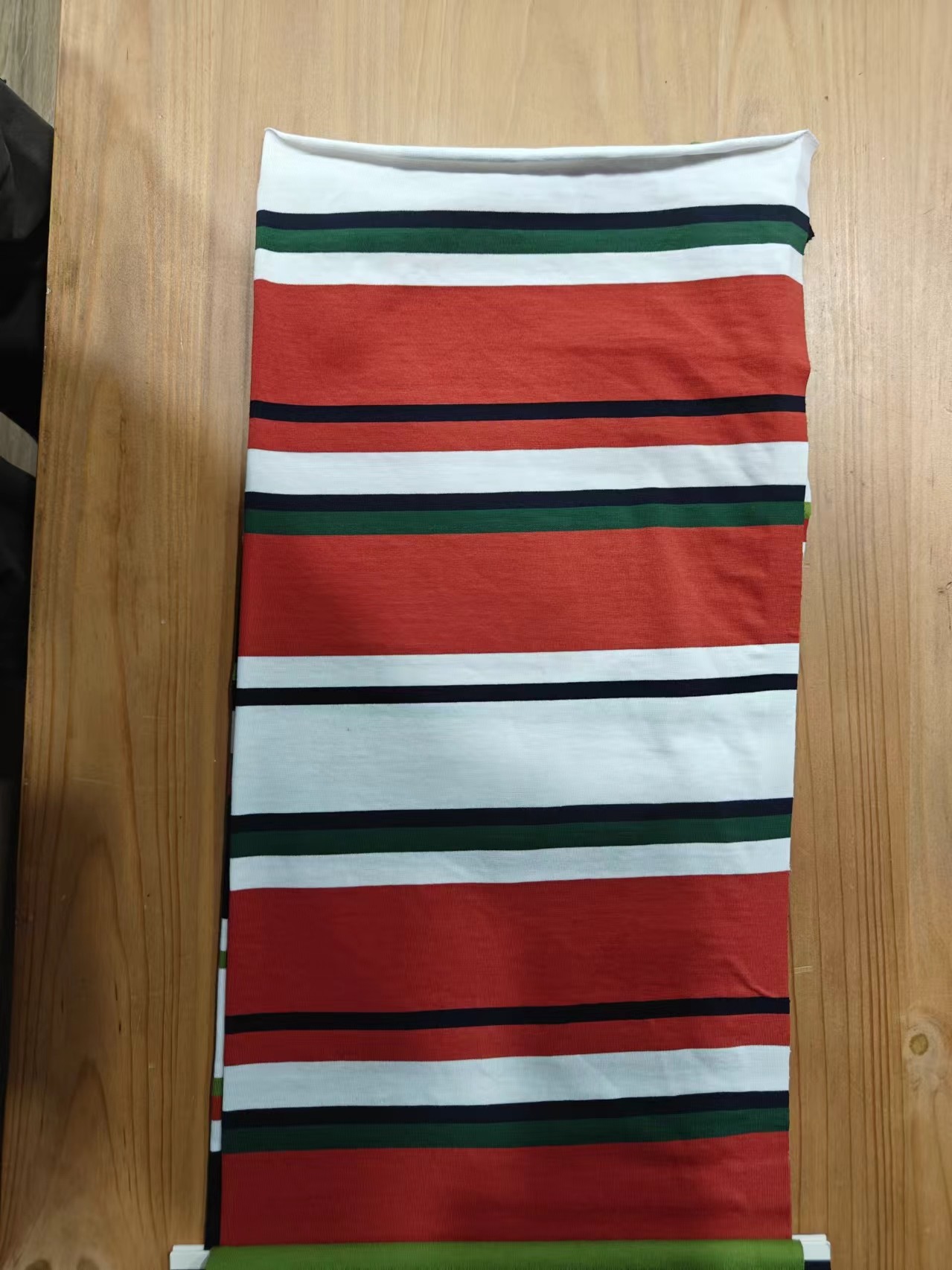 Durable And Comfortable And Soft Striped Knit Fabric For Polo Shirt