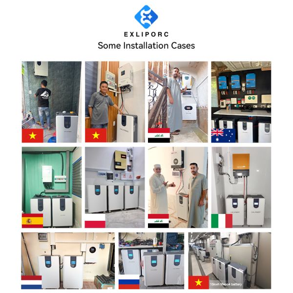400V High Voltage Home Energy Storage Battery with 16kWh Modular LiFePO4 System and IP65 Protection