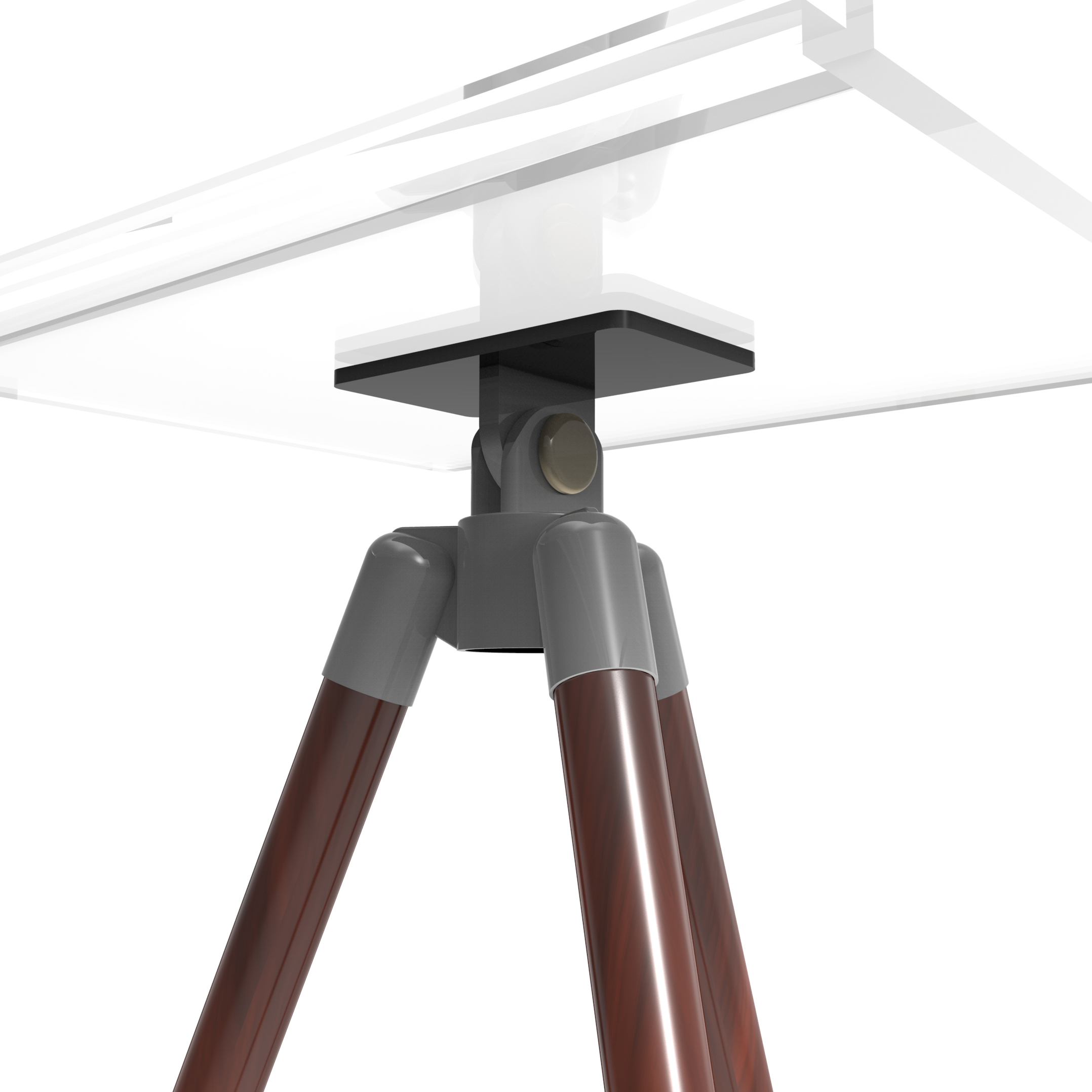 Bookshop Acrylic Display Stand Book Tripod Display Stand Modern