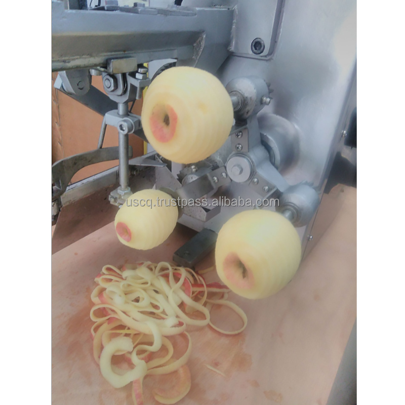 Apple Peeling Slicing Machine Apple Peeler And Corer Machine Apple Cutter And Slicer Machine