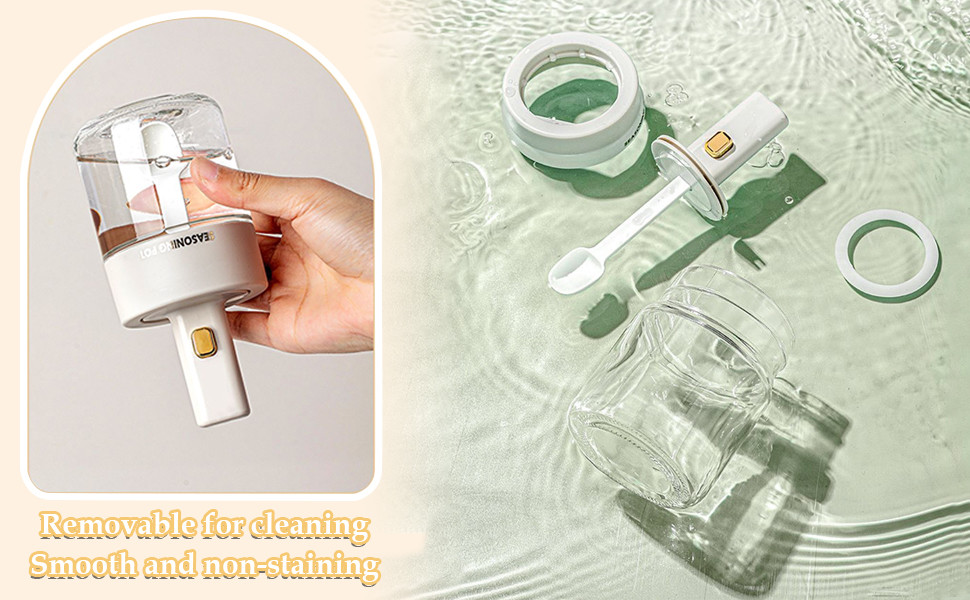 New Arrive Versatile Kitchen Seasoning Storage Bottle Set With Telescopic Spoon