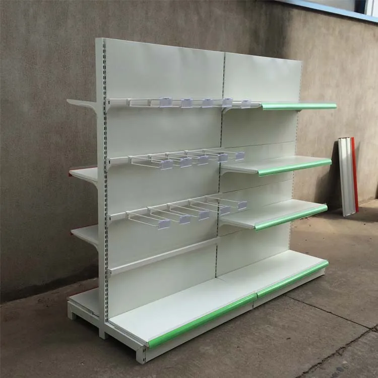 Best Selling Factory customized color size metal heavy duty stands steel rack for grocery store shelves