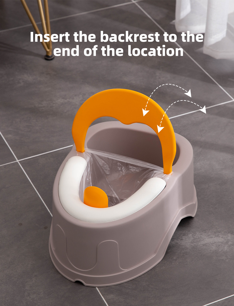 Solid Color Baby Potty Training Seat with Custom Logo Lightweight Design