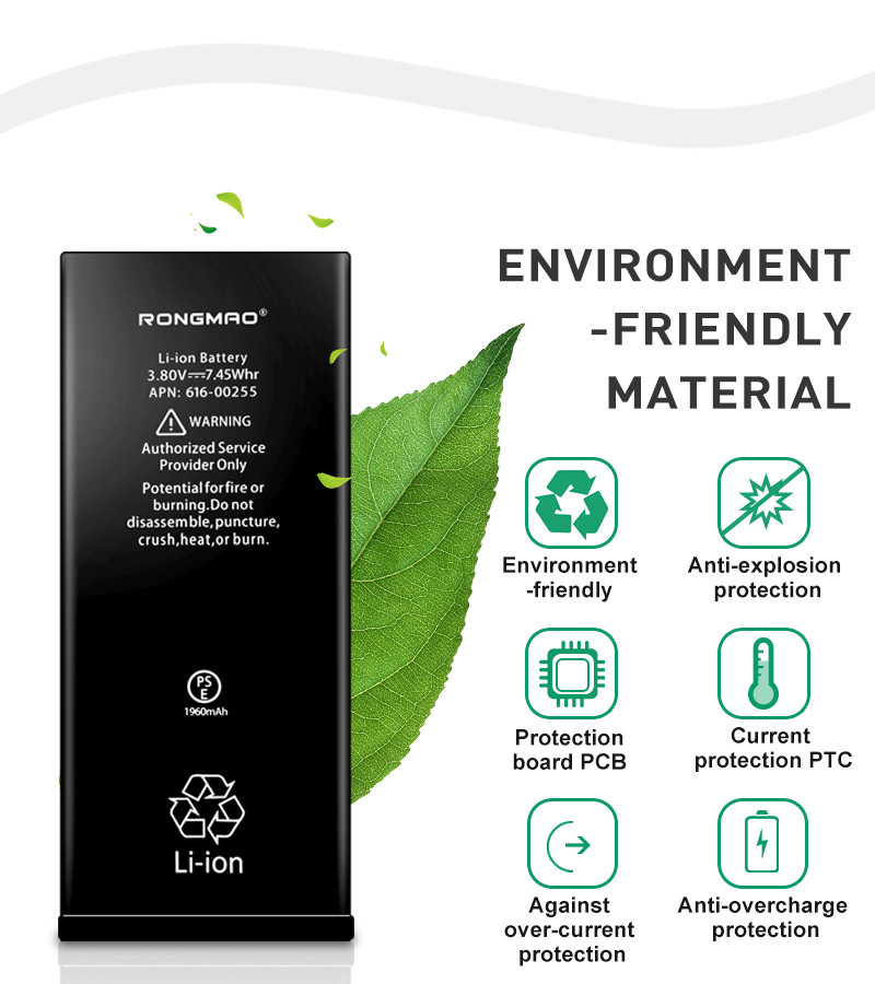 build in mobile phone replacement battery for iphone 7 fast delivery
