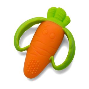 Buy cheap Colorful Carrot Shaped Silicone Baby Teething Toy - Exercise Baby