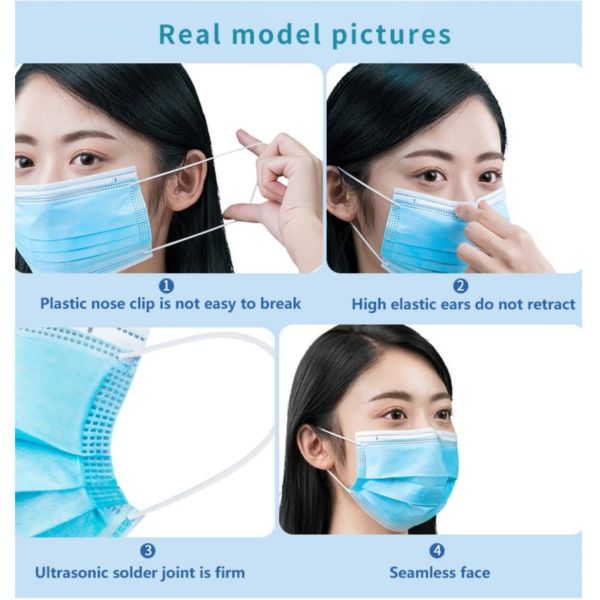 EN14683 TYPE I Earloop Medical Mask