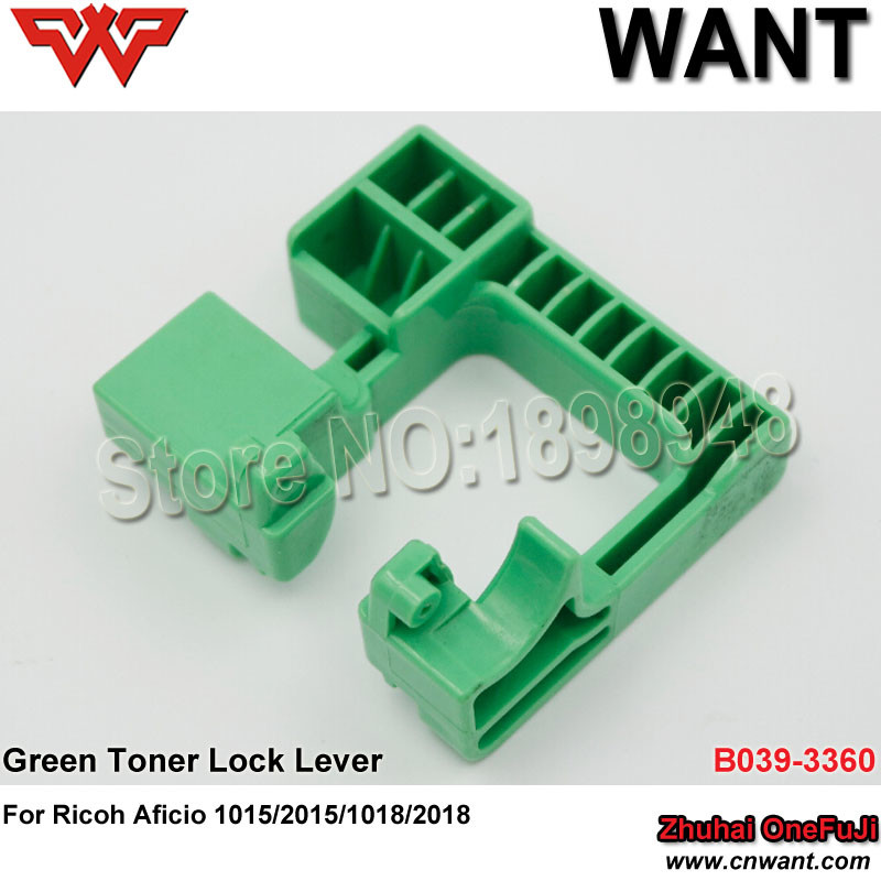 B039-3360 B0393360 AF1015 AF2015 AF1018 MP2500 Green Handle on Toner Lock Lever for Rioch Aficio 1015 2015 1018 2018