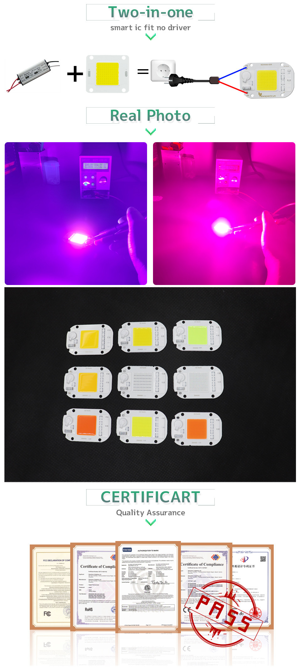 Low Power Consumption Led Module 3000k IP65 Warm White Cob Led