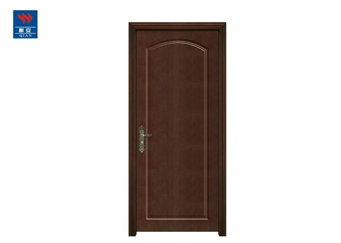 Interior Fire Rated Solid Wooden Door With Clear Lacquer Finished