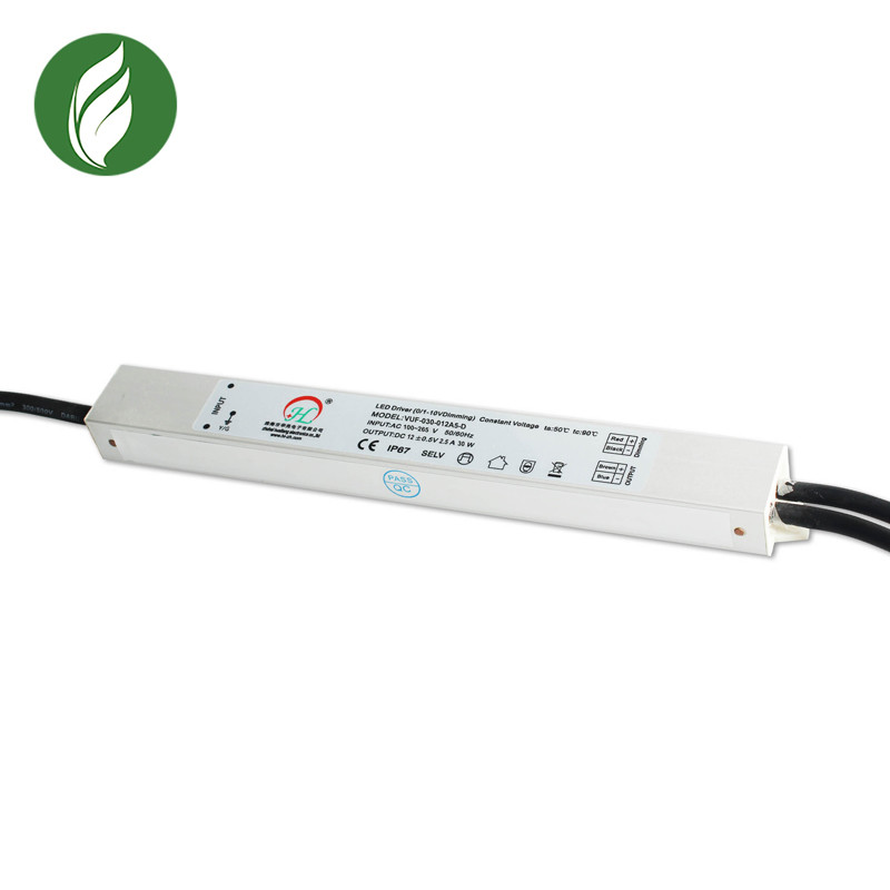 RoHS Single Output LED Dimmer Driver , Heatproof Dimmable LED Power Supply 12V