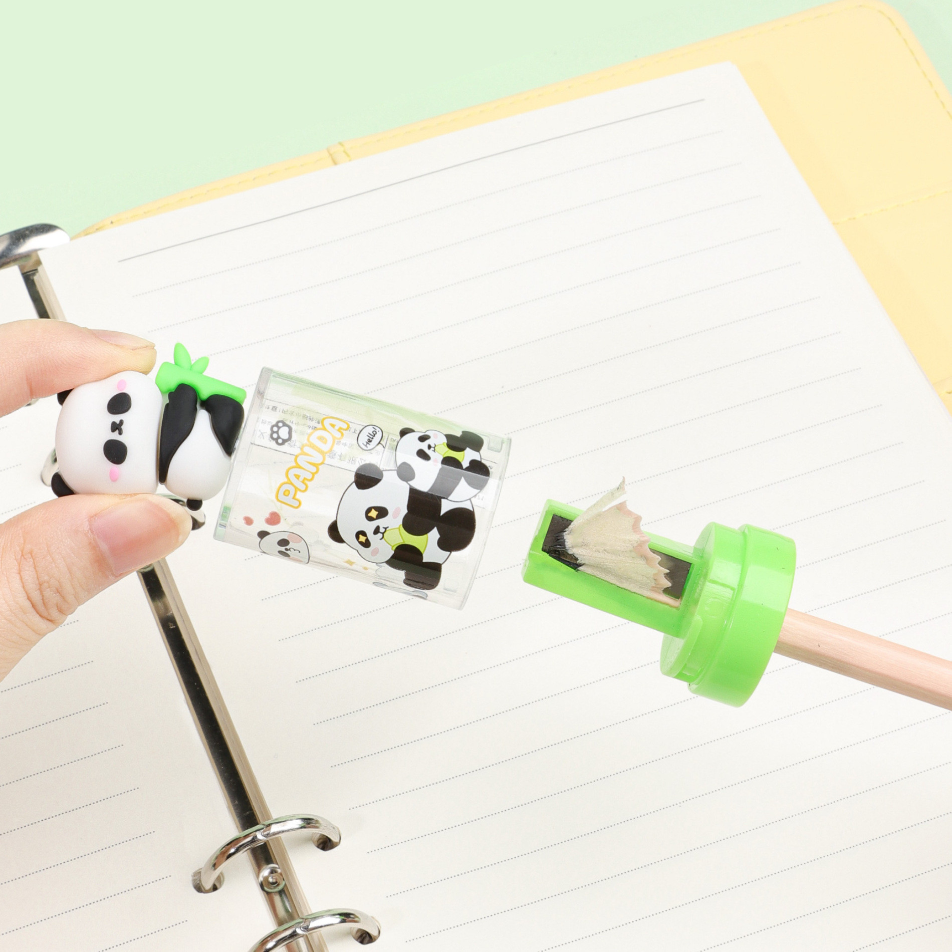Cute Manual Pencil Sharpener Silicone Stationery For Kids School Home Office Classroom