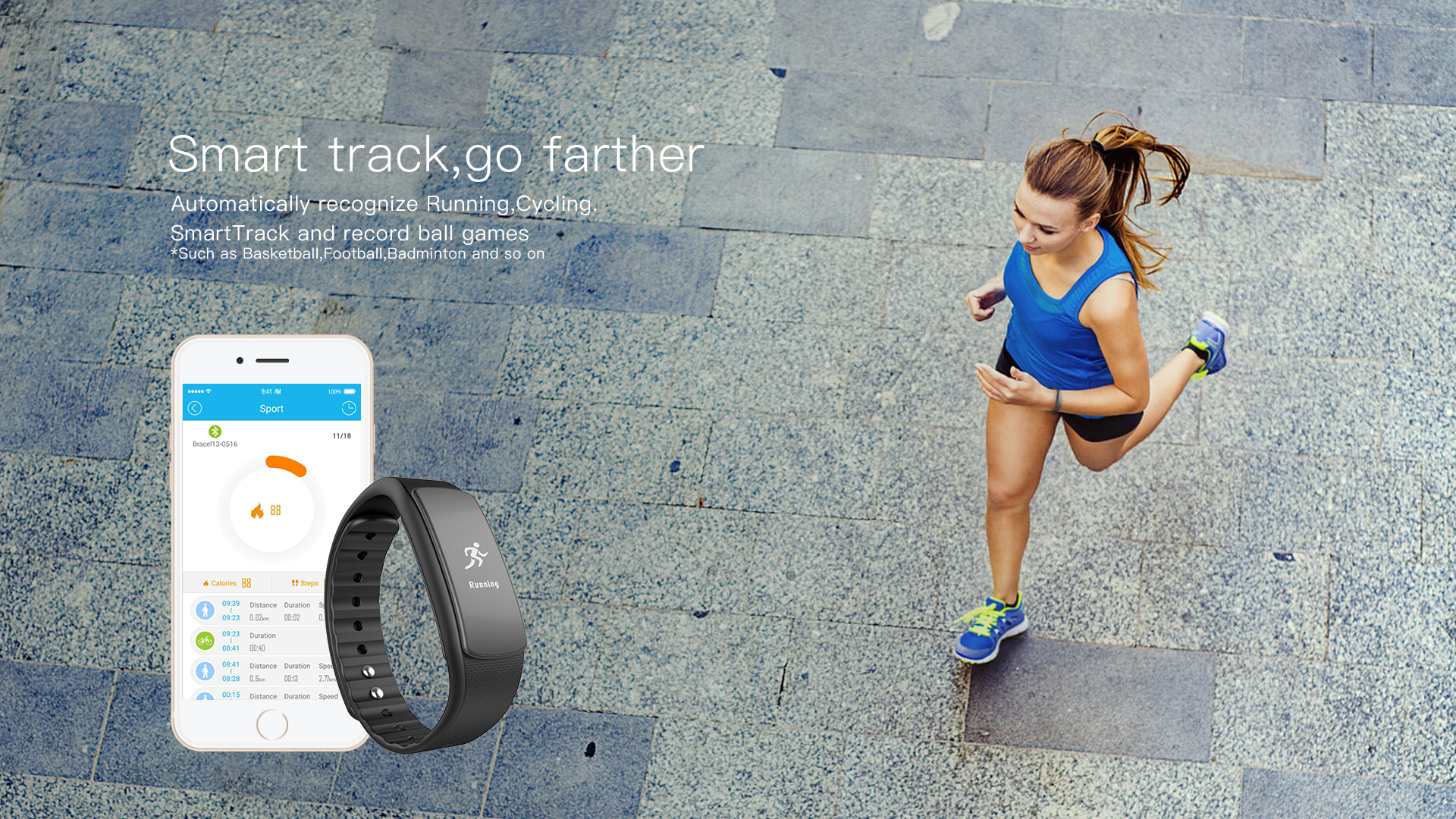 Waterproof Silicone Replacement Fastrack Fitness Band